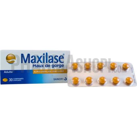 Maxilase Sirop Traitement Efficace Contre Les Maux De Gorge