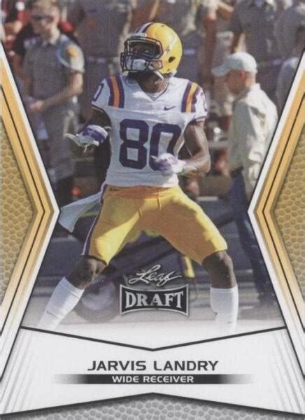 2014 Leaf Draft Gold 83 Jarvis Landry RC For Sale Online EBay