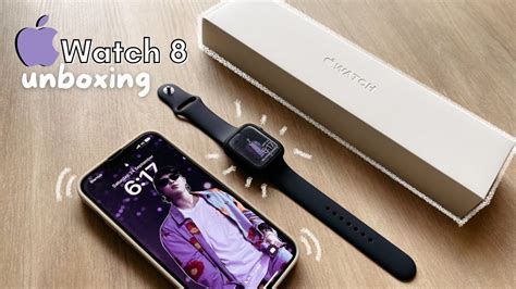 Apple Watch Series 8 • Midnight 45mm Unboxing And Setup Youtube