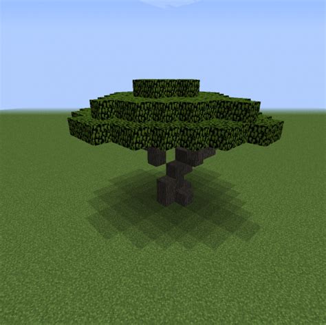 Acacia Tree S Blueprints For Minecraft Houses Castles Towers And