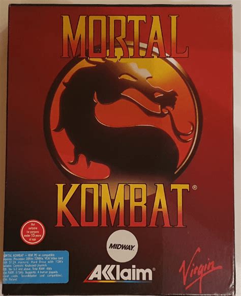 Buy Mortal Kombat For MSDOS Retroplace