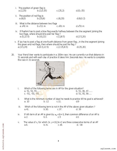 Class 10 Maths Sample Paper Half Yearly 2024 25 10th Maths Half