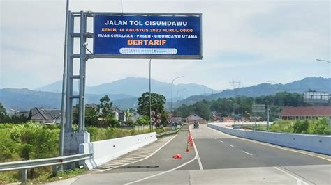 Tol Cisumdawu Ruas Cimalaka Dawuan Resmi Berbayar Ini Rincian