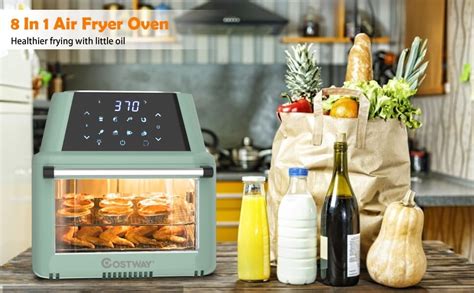 Qt Multi Functional Air Fryer Oven W Dehydrator Rotisserie