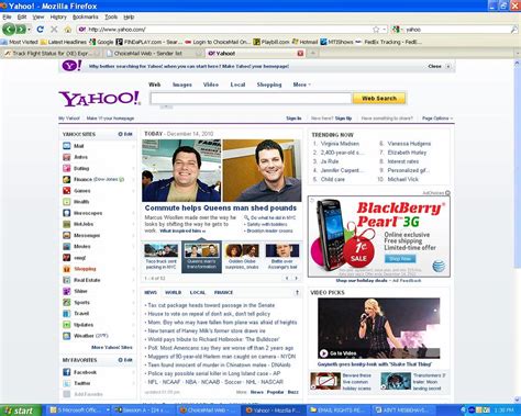 Yahoo Homepage With My Story Sybloglocaln Flickr