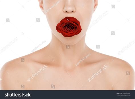 Cropped View Attractive Naked Woman Holding Stock Photo Shutterstock