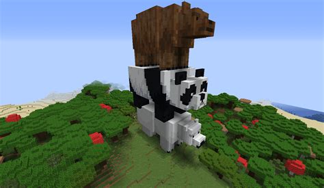 We Bare Bears Build With Bears Of Minecraft Grizzly Bear Build Is From Alex Mobs Mod R Minecraft