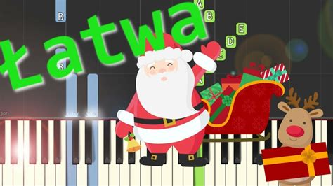 Pada śnieg Dzwonki sań Jingle bells łatwa synthesia CDA