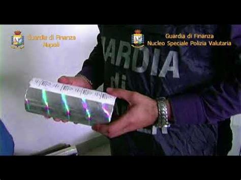 Sequestro Di Banconote Contraffatte Da Parte Della Guardia Di Fianza