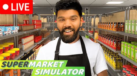 Starting New Business Today Day Supermarket Simulator Livestream