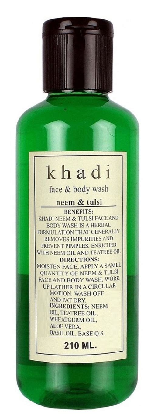 Buy Khadi Neem Tulsi Body Wash 420ml Online ₹300 From Shopclues