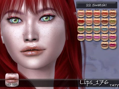 Ts Taty Lips The Sims Catalog