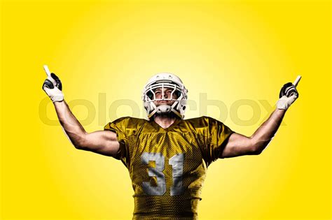 Football Player Stock Image Colourbox