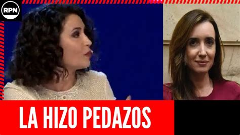 Mengolini Le Llen La Cara De Dedos A Victoria Villarruel Contalo