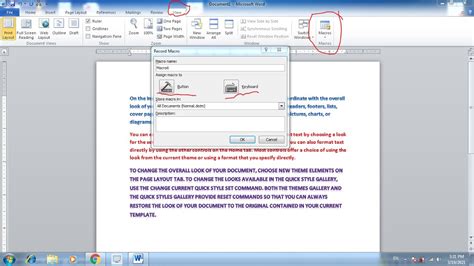 How To Create Macro In Ms Word Use Of Macros In Ms Word Macro