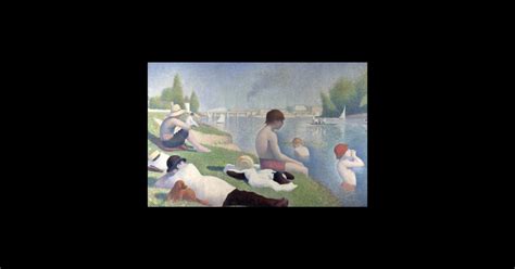 Bathers At Asnieres By Georges Pierre Seurat Seurat Sticker Teepublic