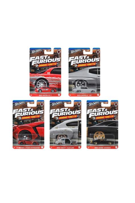 HOT WHEELS HOTWHEELS HNR Lİ SET FAST FURİOUS DOMİNİC TORETTO UZUN KART Fiyatı Yorumları