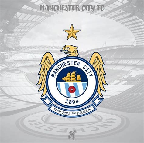 Manchester city logo redesign rebrand | Manchester city, Manchester ...