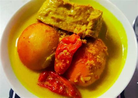 Resep Opor Tahu Telur Simple Oleh Nur Indah Cookpad