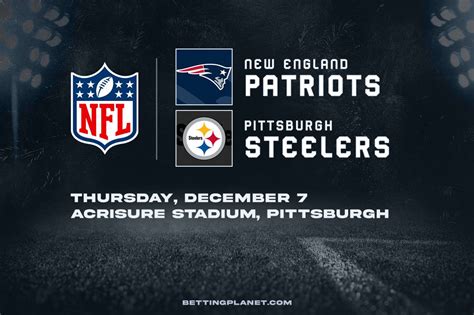 New England Patriots Pittsburgh Steelers Nfl Picks 1272023