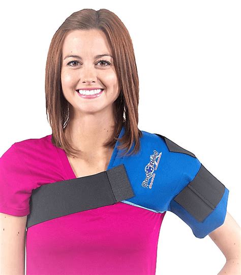 Cool Relief Soft Gel Ice Pack Shoulder Ice Pack Wrap Reusable Ice