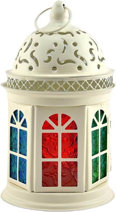 Moroccan Lantern Decorative Hanging Hexagon Decorative Moroccan Candle Lantern