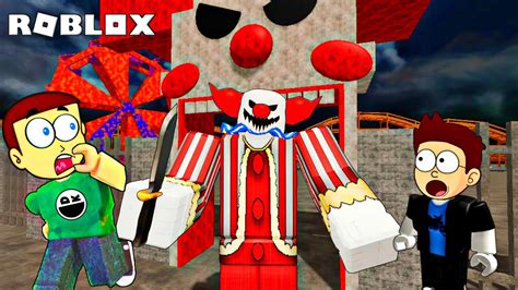 Roblox Escape Bluster S Carnival Scary Obby Shiva And Kanzo