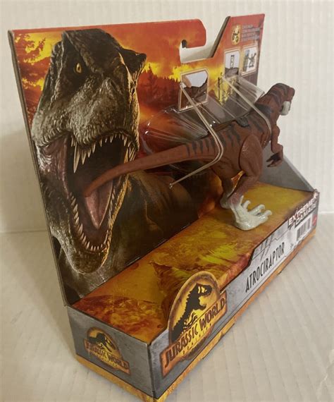 Jurassic World Dominion Extreme Damage Atrociraptor Dinosaur Mattelaction Figure Ebay