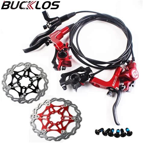 Bucklos Juego De Frenos Hidr Ulicos Para Bicicleta De Monta A Rotor De