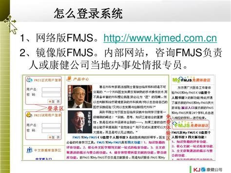 Fmjs 使用手册 Fmjs系统平台概述 康健世讯 Ppt Download