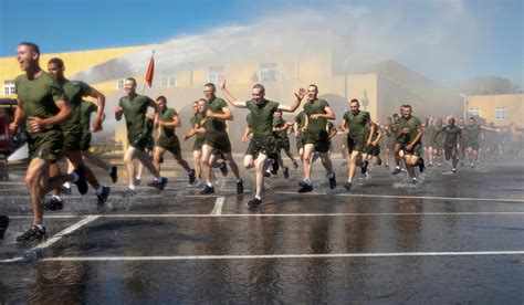 New Marines With Fox Company Nd Recruit Training Battalion