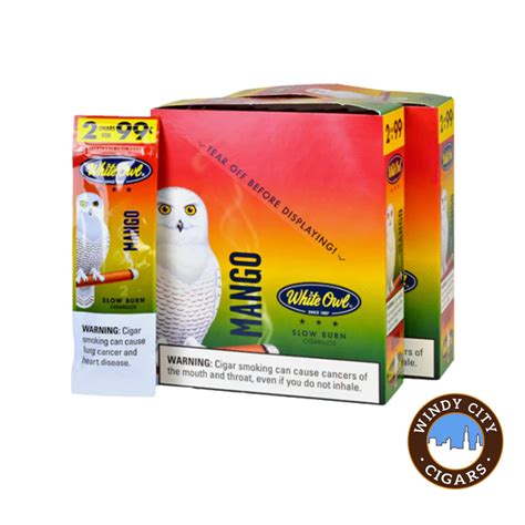 White Owl Cigarillos Mango Windy City Cigars