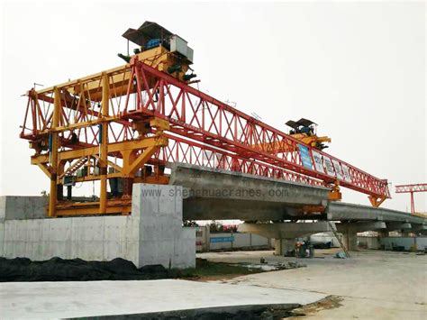 U Type Girder Beam Launcher Bridge Crane And Overhead Bridge Machine