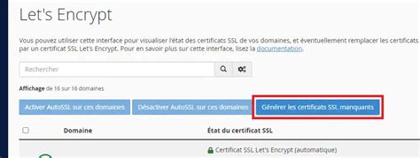 Comment Activer Un Certificat Ssl Let S Encrypt Sur Cpanel Lws