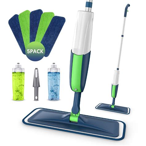 Refillable Bottles Microfiber Floor Mops Floor Cleaning Spray Mops