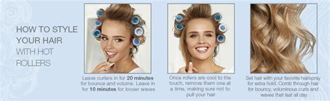 Amazon Conair Compact Multi Size Hot Rollers Blue Beauty Personal Care