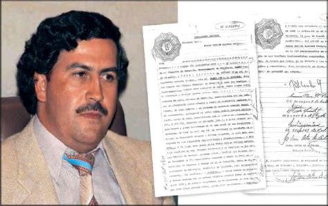 Sale A La Luz Testamento Inédito De Pablo Escobar Diario Correo Comercial