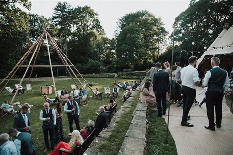 Chloe And Wayne Cannon Hall Tipi Wedding Garden Weddings Tipi