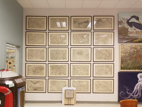 Turgots Map Of Paris Original Prints 20 Pieces Decorate Great