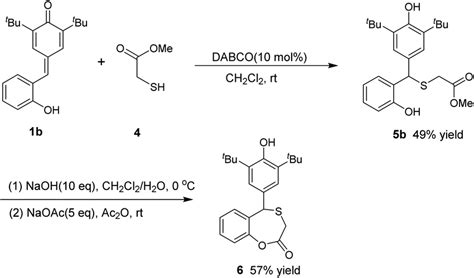 Synthesis Of An Ester Containing Thioether And Cyclic Thioether