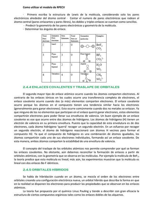 Enlaces Qu Micos Y El Estado S Lido Pdf