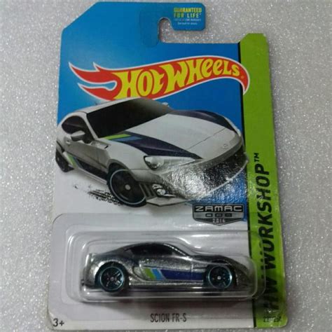 Jual HOT WHEELS ZAMAC SCION FR S TOYOTA GT HW WORKSHOP US CARD Shopee Indonesia