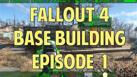 Fallout 4 Base Building Episode 1 [top Shelf] Fallout 4 Gameplay