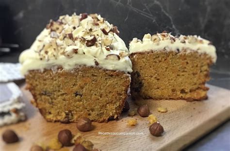 Recette Facile Et Rapide Du Carrot Cake Au Companion Thermomix Ou Sans