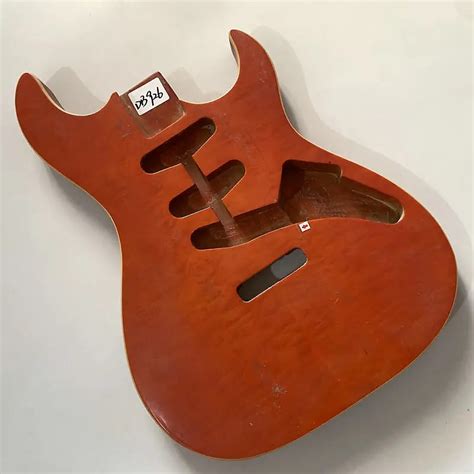 Ash Wood Double Cutaway Guitar Body DIY Project Reverb