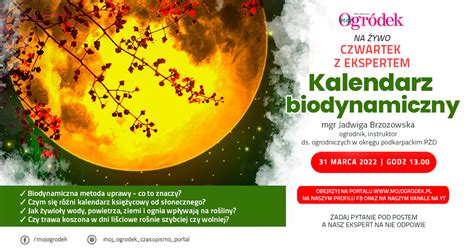 Kalendarz Biodynamiczny Live Kt Ry Nauczy Ci Jak Wykorzysta