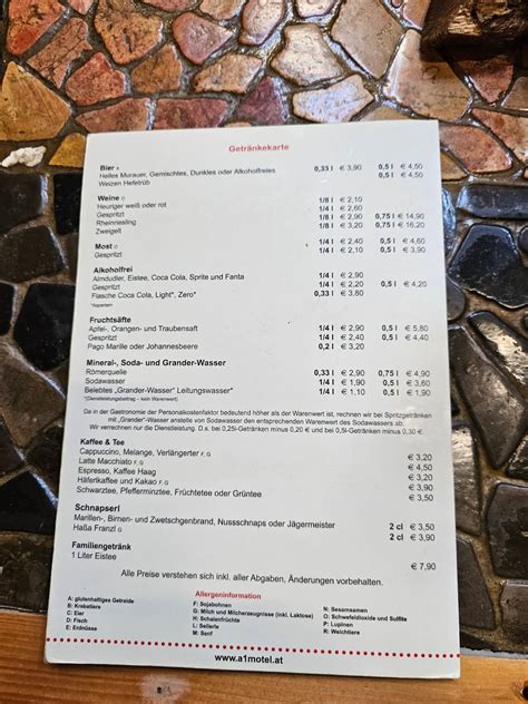 Speisekarte Von Schnitzelwirt Restaurant H Rm Inning Betriebsgebiet I