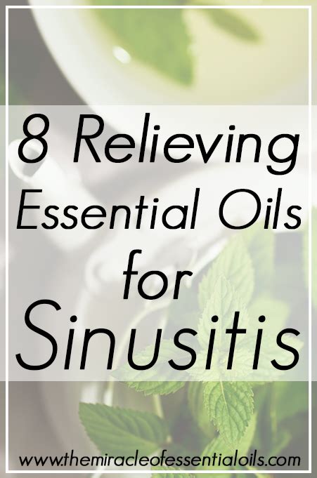 8 Relieving Essential Oils For Sinusitis And How To Use For Best Results