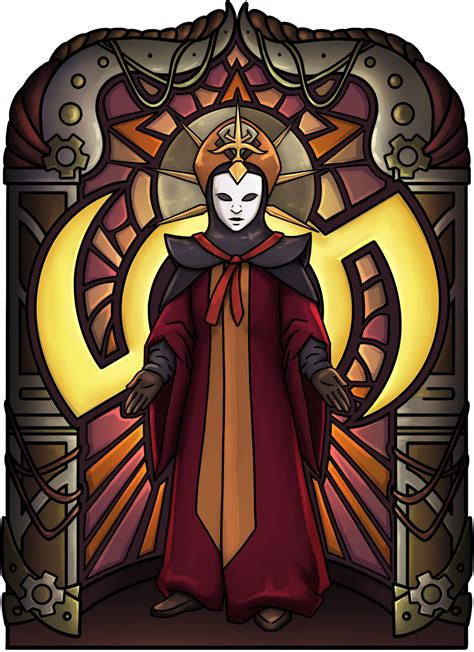 Artstation Stained Glass Fantasy God