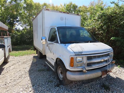 Lot 74b 2002 3500 Chevrolet Box Truck Vanderbrink Auctions